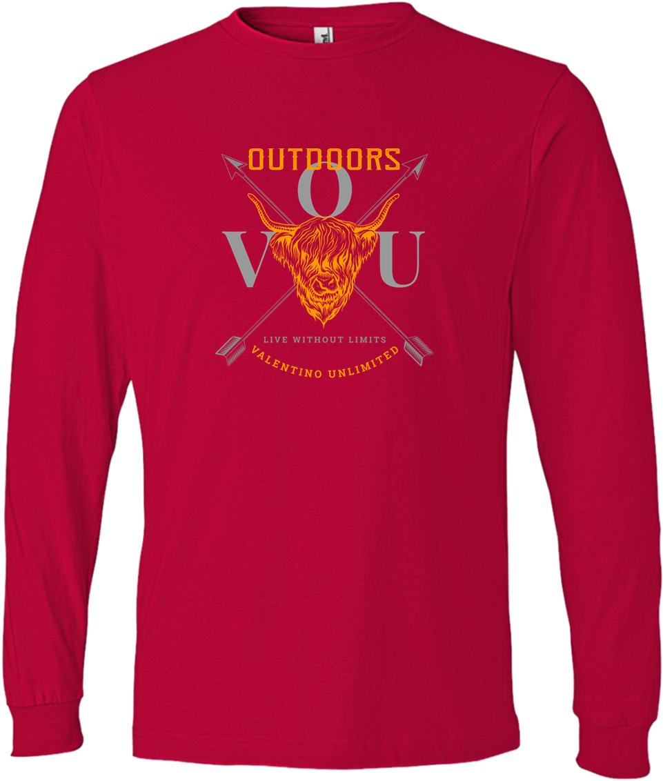 Vuo Bull And Crossed Arrows Lightweight Ls T-shirt - Liverpool Uzun Kollu Forma (1155x1155), Png Download