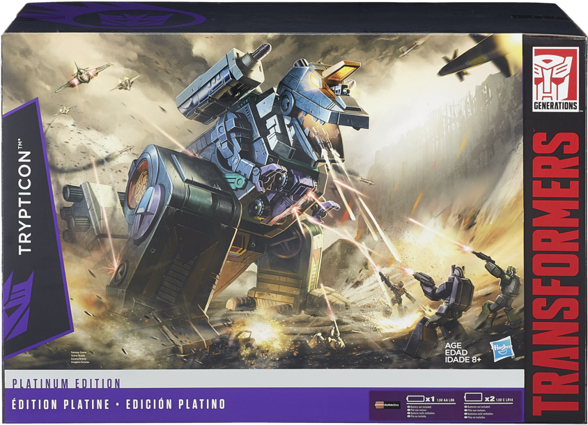 Trypticon - Platinum Edition - Transformers - Hasbro - Platinum Edition Trypticon (900x900), Png Download