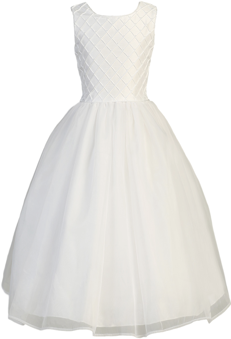 First Communion Dresses - Cocktail Dress (800x1200), Png Download