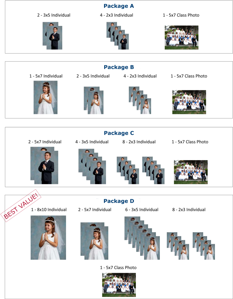 For Pricing And Details About First Communion - Portrait Package (809x1024), Png Download