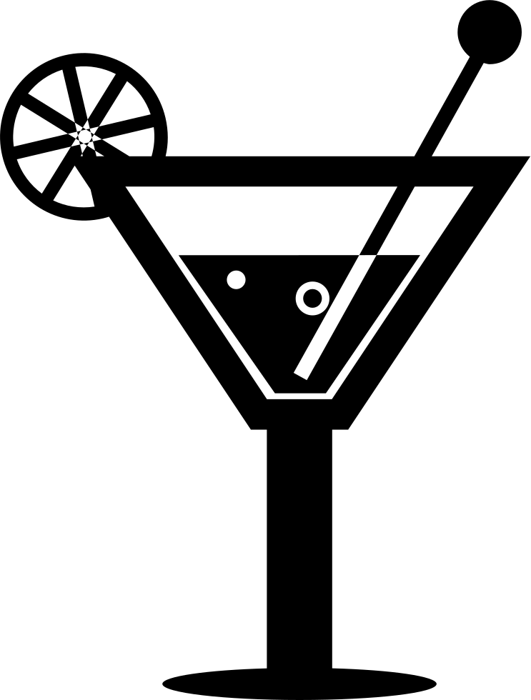 Cocktail On A Glass Comments - Red Moon Kaunas (743x980), Png Download
