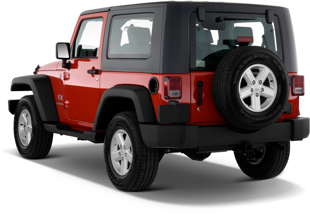 24 - - Jeep Wrangler 2007 Back (1280x960), Png Download