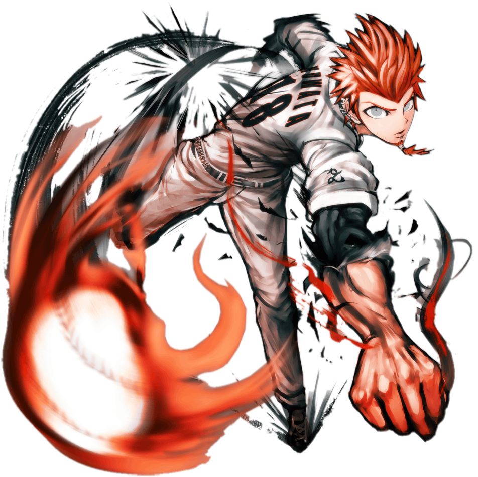 Illustration - Danganronpa Leon Kuwata (1024x1024), Png Download