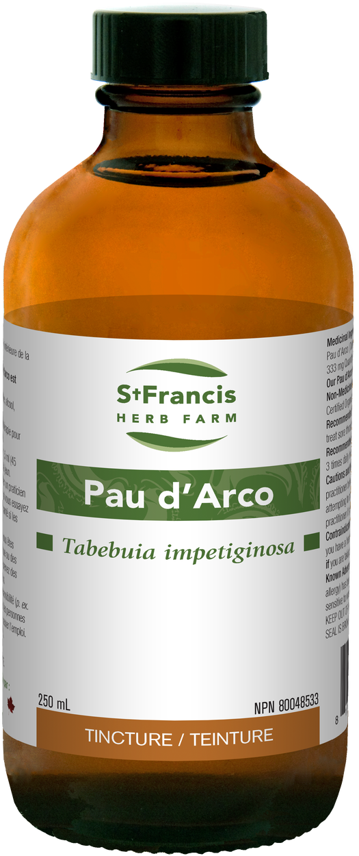 Francis Herb Farm Pau D'arco, 250 Ml - St Francis Mct Oil (575x1280), Png Download