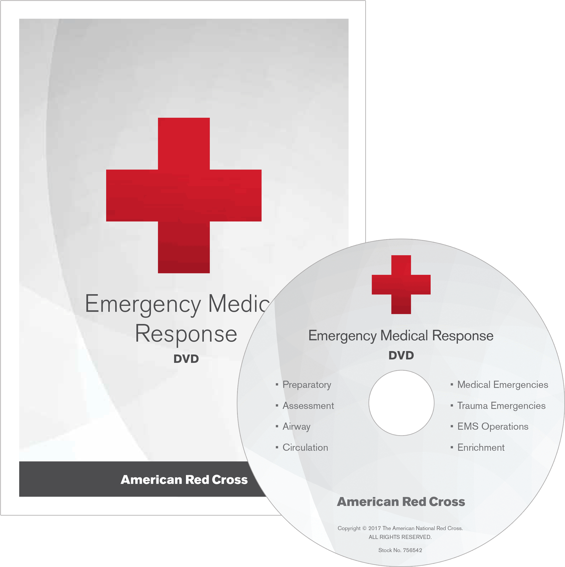Emergency Medical Response Dvd, Rev - Cross (2000x2000), Png Download