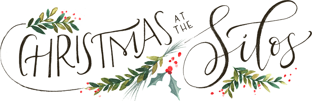 Christmas At The Silos - Calligraphy (1020x332), Png Download
