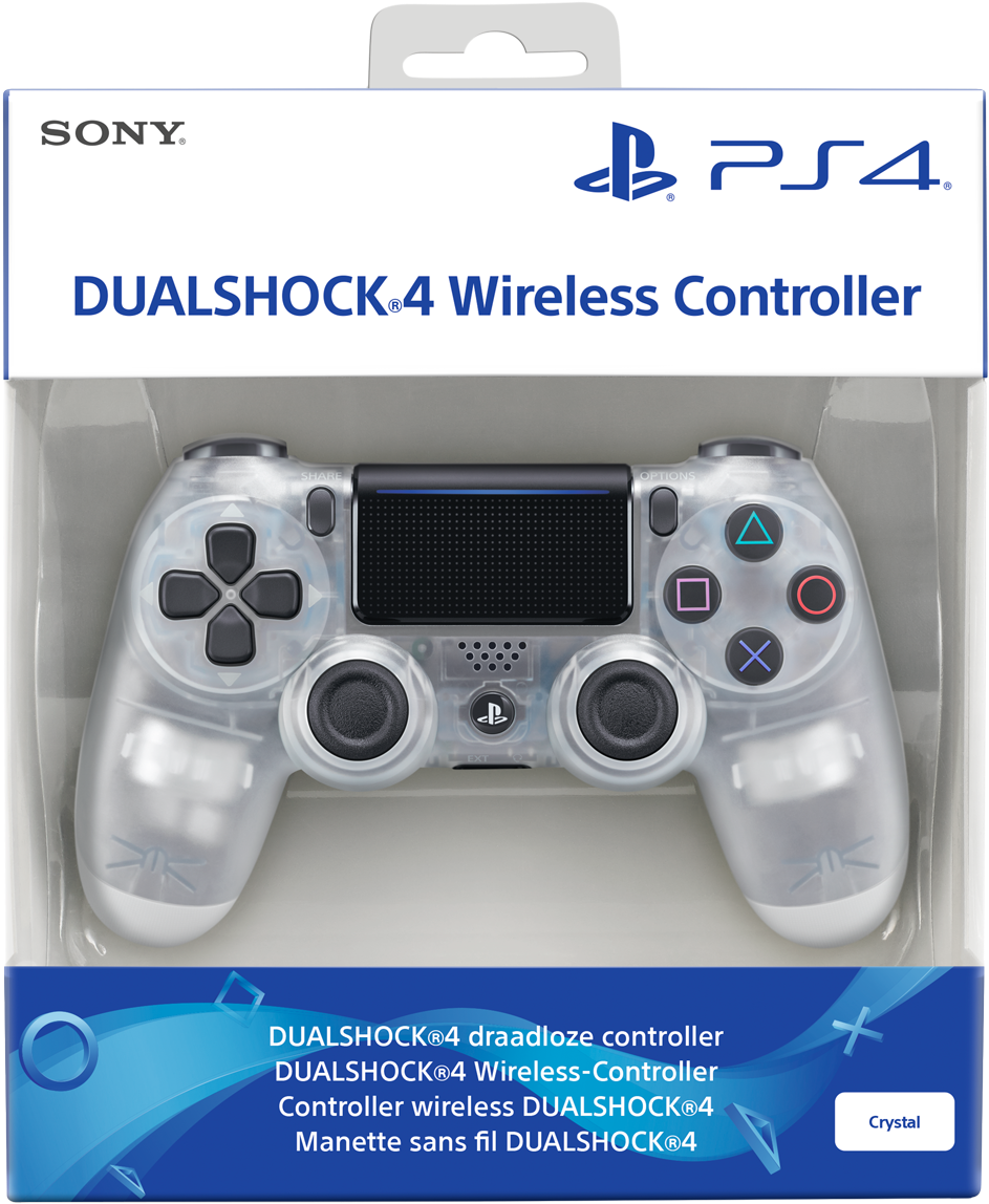 Buy Sony Playstation 4 Dualshock 4 Controller In Crystal - Ps4 Dualshock 4 V2 (1500x1500), Png Download