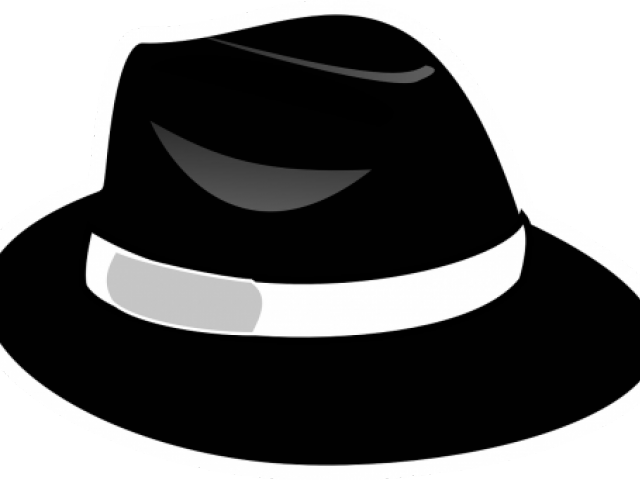 Cap Clipart Gangster - Fedora Hat Clip Art (640x480), Png Download