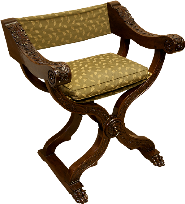 Alcedines Antique & Art Restoration Studio, Alexandria, - Chair (670x729), Png Download