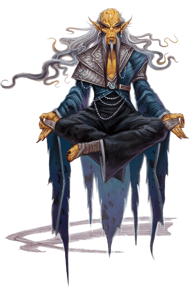 Pin By Aaron Waldo On Bards, Clerics, And Misc - D&d Githzerai (670x1000), Png Download