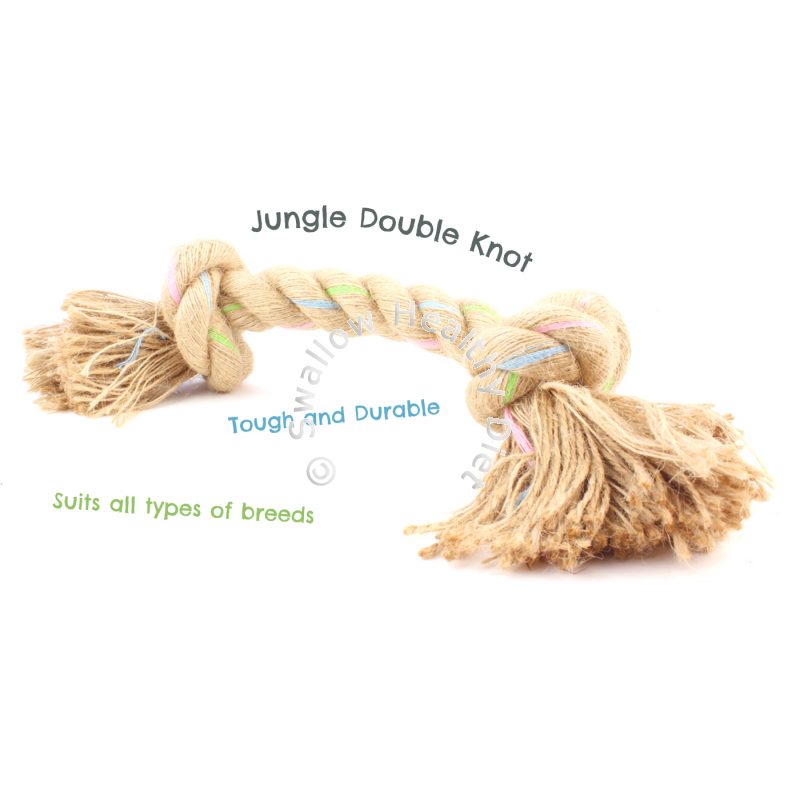 Beco Pets Jungle Double Knot Rope Dog Toy (800x800), Png Download