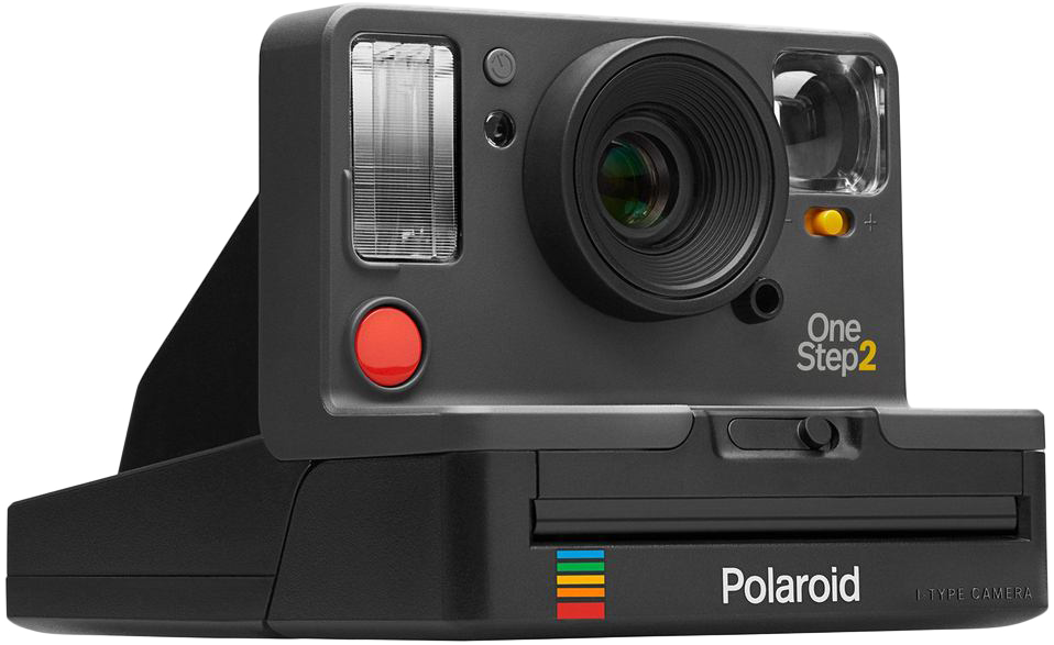 Polaroid Originals Onestep 2 I-type Instant Camera - Polaroid Graphite (958x587), Png Download