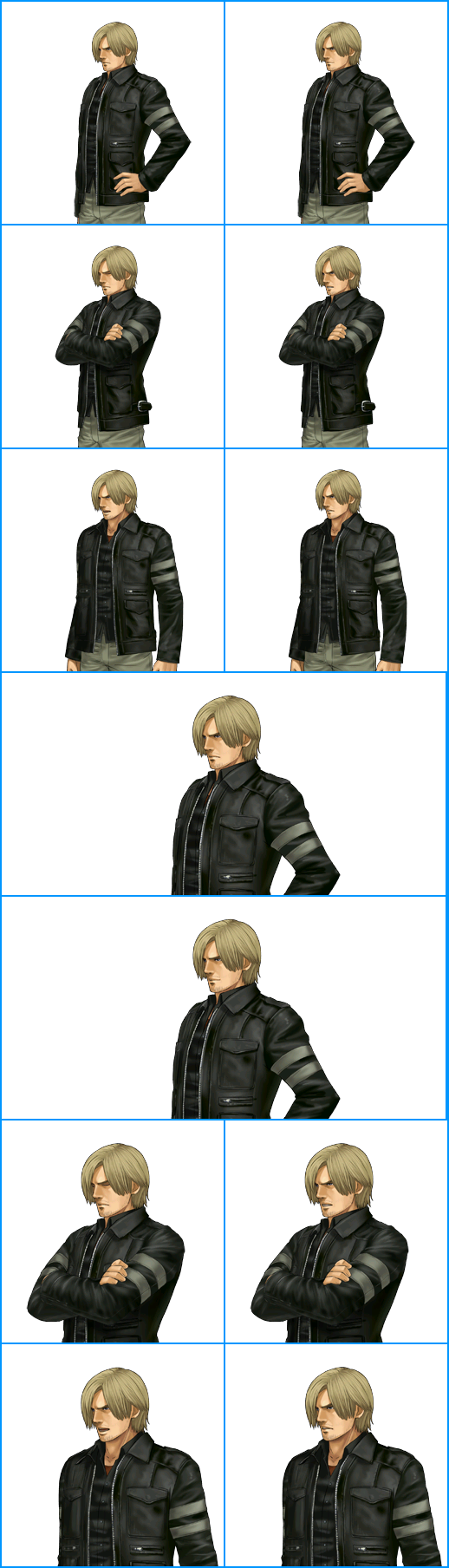 Leon S - Kennedy - Leather Jacket (518x1808), Png Download