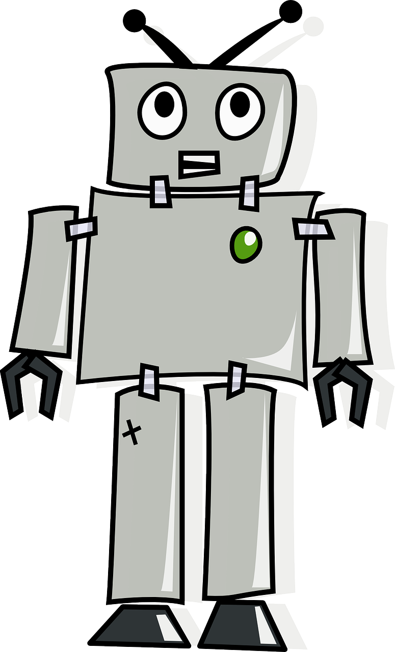 Robots May Be Taxed In San Francisco - Robot Cartoon (775x1280), Png Download