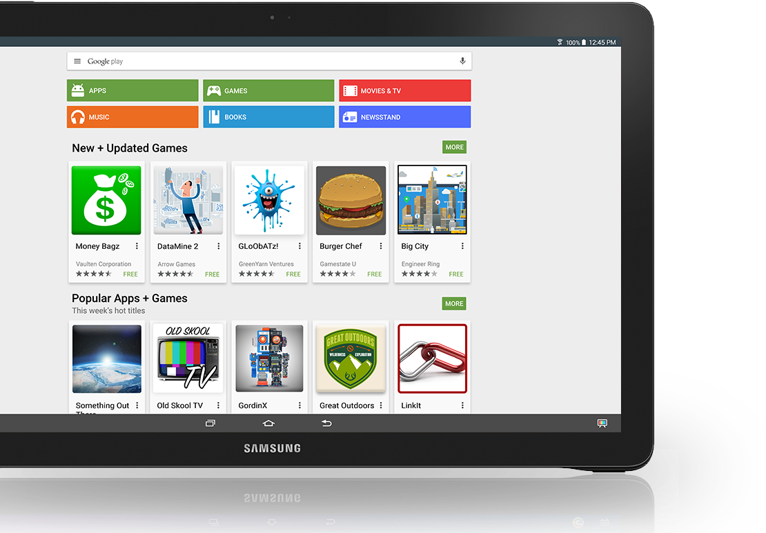 [amazon] - Tablet Computer (1110x773), Png Download
