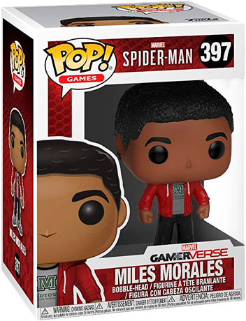 Miles Morales - Funko Pop Marvel Spiderman (640x480), Png Download