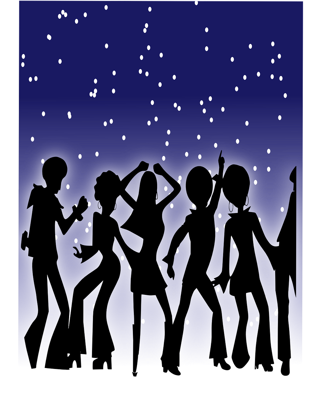 Party People Clipart Png (1022x1280), Png Download