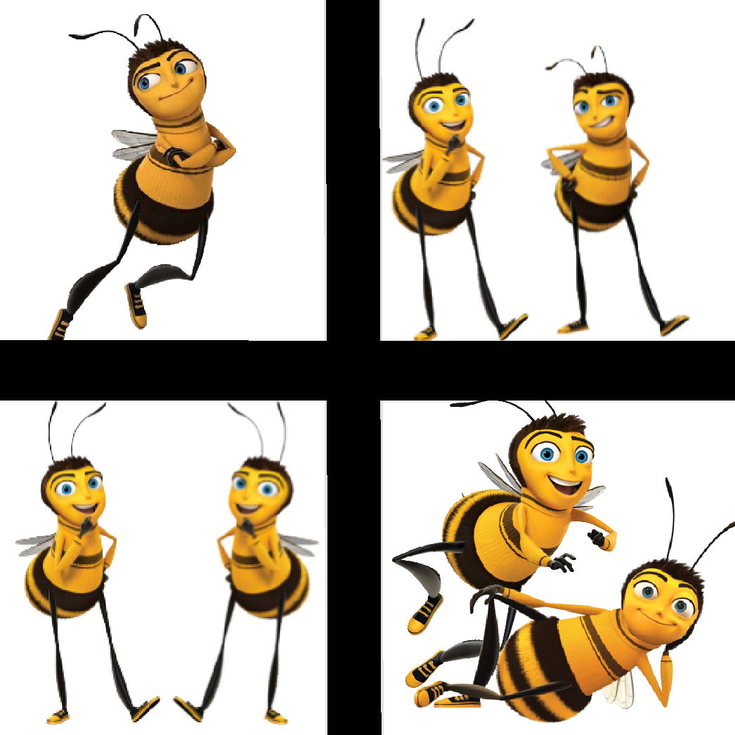 I Made A Barry B Benson X Loss Thing And I Am Not Proud - Bee Movie (1046x1046), Png Download
