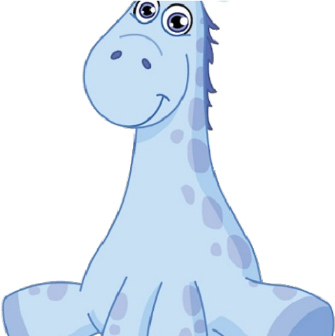 Baby Animal Clipart Giraffe - Baby Giraffe Pink (640x480), Png Download