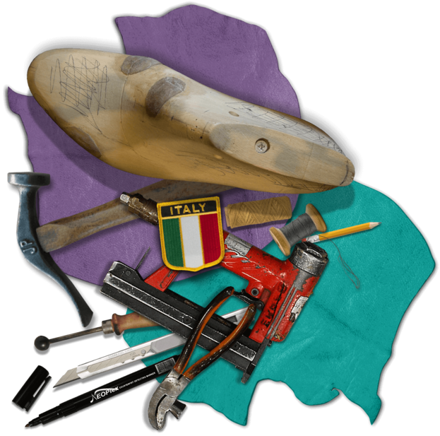 All Custom Shoes Are Handmade By Master Italian Craftsman - Metalworking Hand Tool (623x617), Png Download