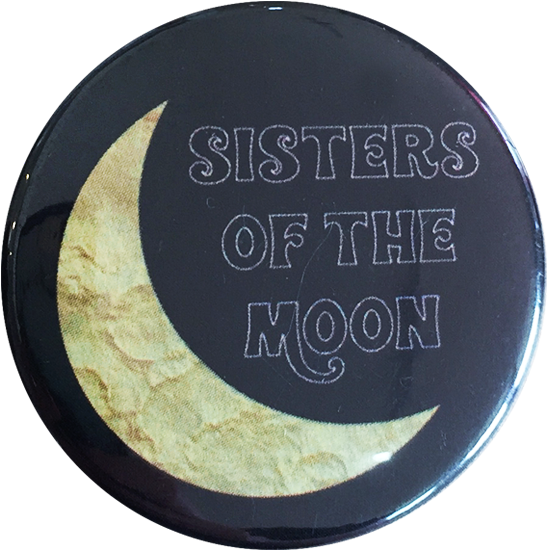 Sisters Of The Moon Button Artemis Polyvore Moodboard - Aesthetic Blue Pngs Moodboard (898x922), Png Download