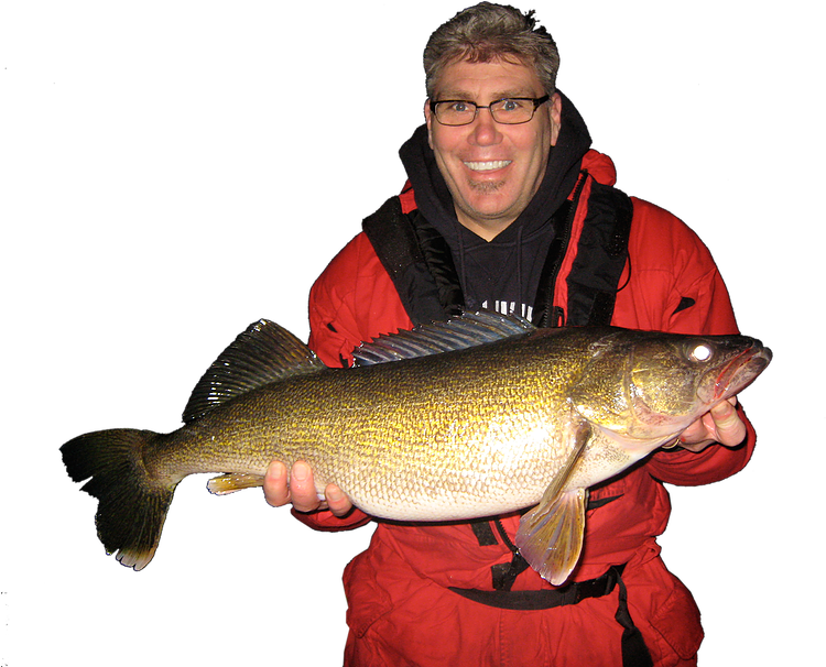 Big Walleyes Are More Active At Night - Carp (795x605), Png Download