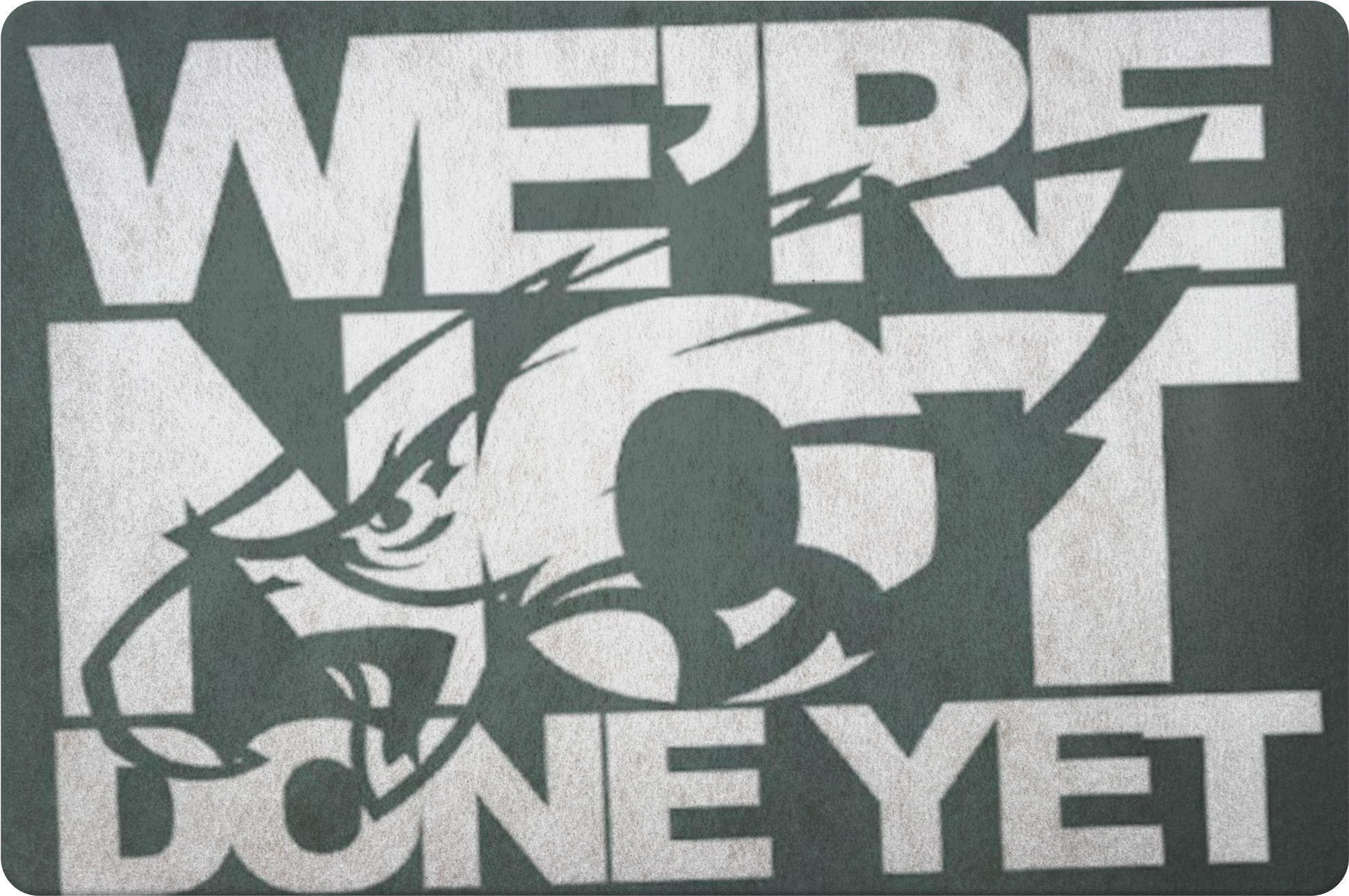 Philadelphia Eagles Inspired Nfl Doormat Entry Rug - Philadelphia Eagles (2000x2000), Png Download