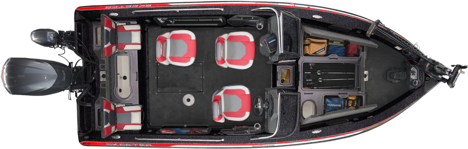 Massive Storage Area In This Walleye Boat - Smartphone (960x391), Png Download