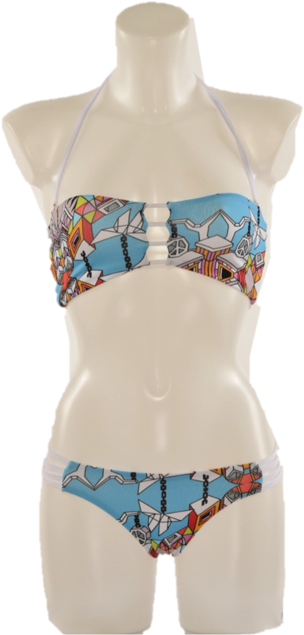Bruna Bikini Top (1000x1289), Png Download