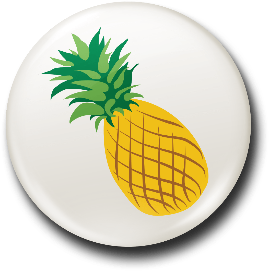 Pineapple Transparent Emoji - Pineapple Emojis (1200x1200), Png Download