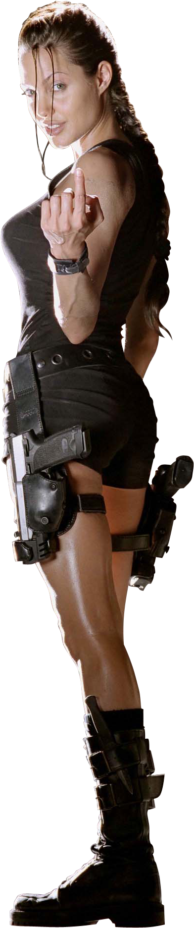 Image Result For Angelina Jolie Transparent Story Book - Tomb Raider Film 2013 (547x1949), Png Download