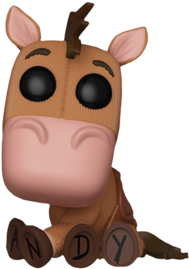 Bullseye Pop Vinyl Figure - Toy Story Funko Pop Vinyls (600x600), Png Download