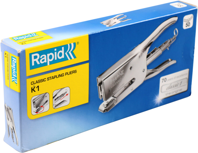 Stapler Rapid, Metal, Type - Missile (640x640), Png Download