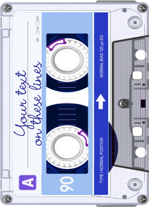 Cassette Tape - Blue Apron - Favorite - Cassette Tape (504x700), Png Download