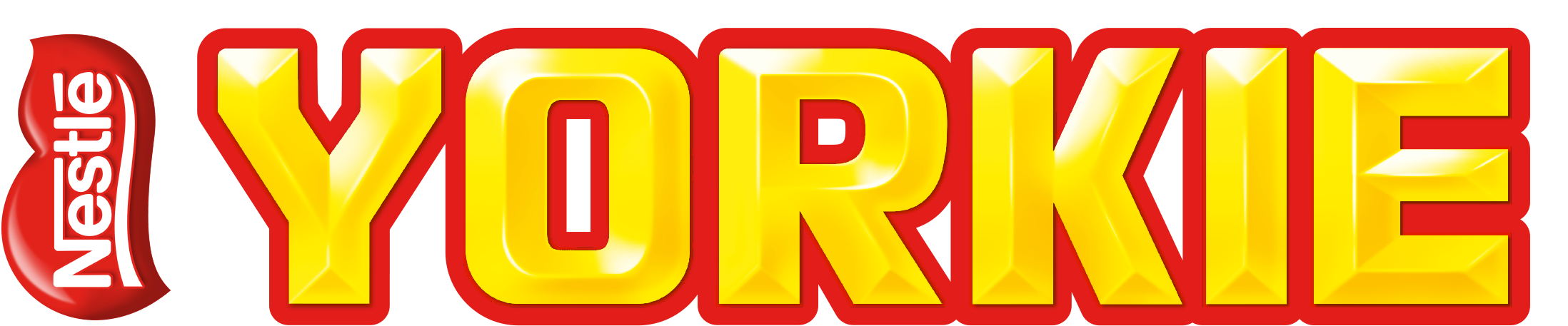 Yorkie Logo - Nestle (2321x549), Png Download
