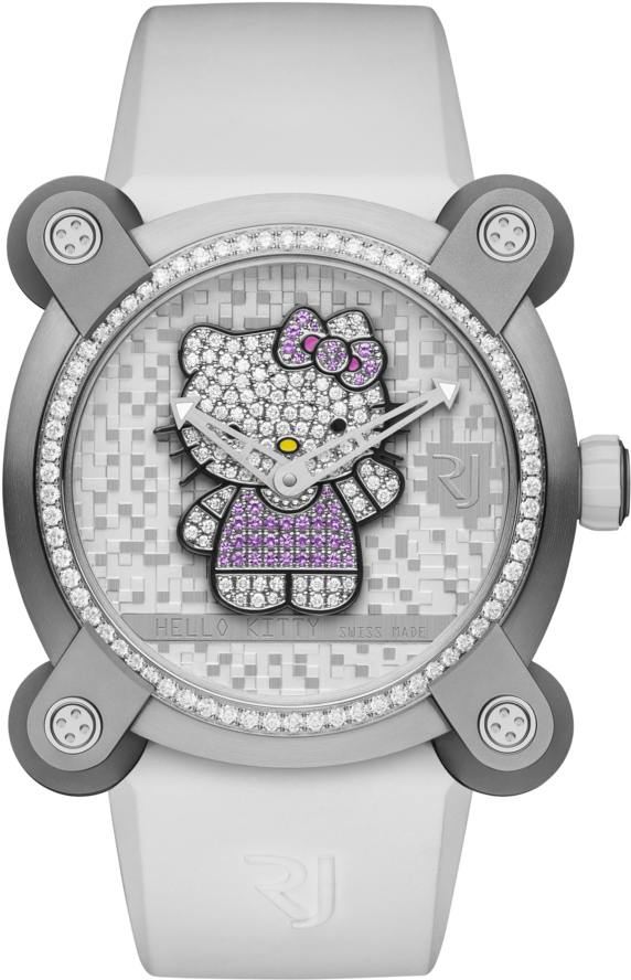 Hello Kitty Full Sparkle - Romain Jerome Hello Kitty (1000x1336), Png Download