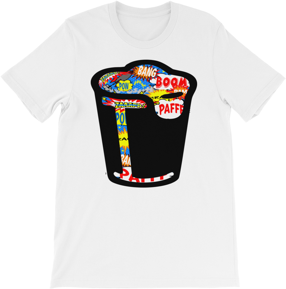 This Gudnuws Tshirt Is A Stylis Mixture Of A Comic - Active Shirt (1000x1000), Png Download