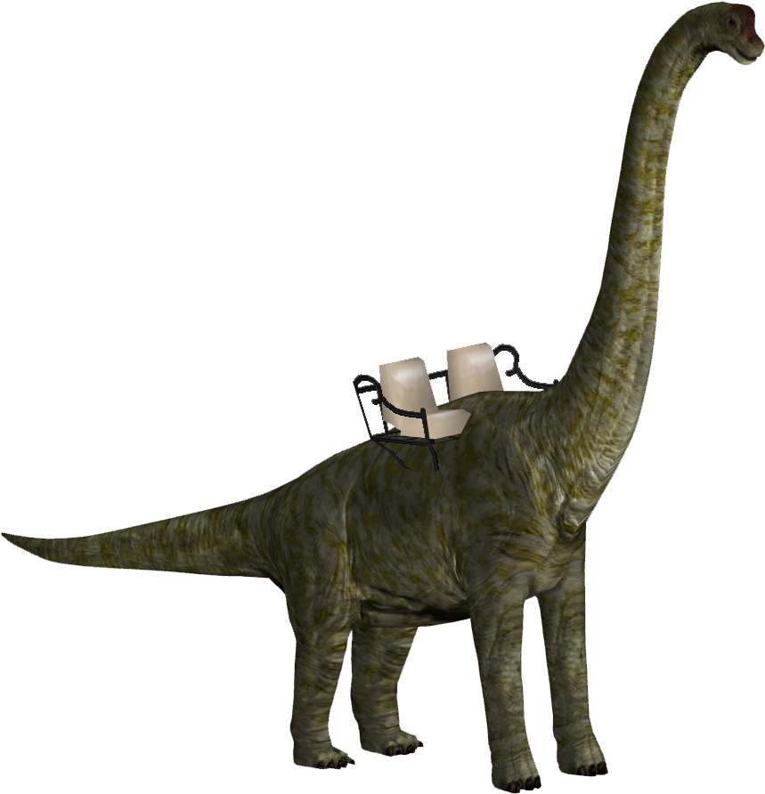 Brachiosaurus Tour - Zoo Tycoon 2 Thailand (891x891), Png Download