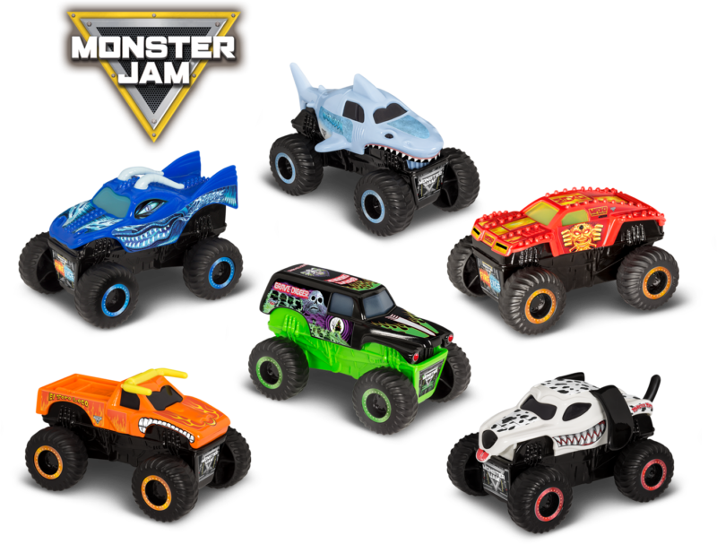 2019 Mcdonald's Monster Jam Happy Meal Toys Pick Your - Happy Meal Monster Jam 2019 (800x607), Png Download