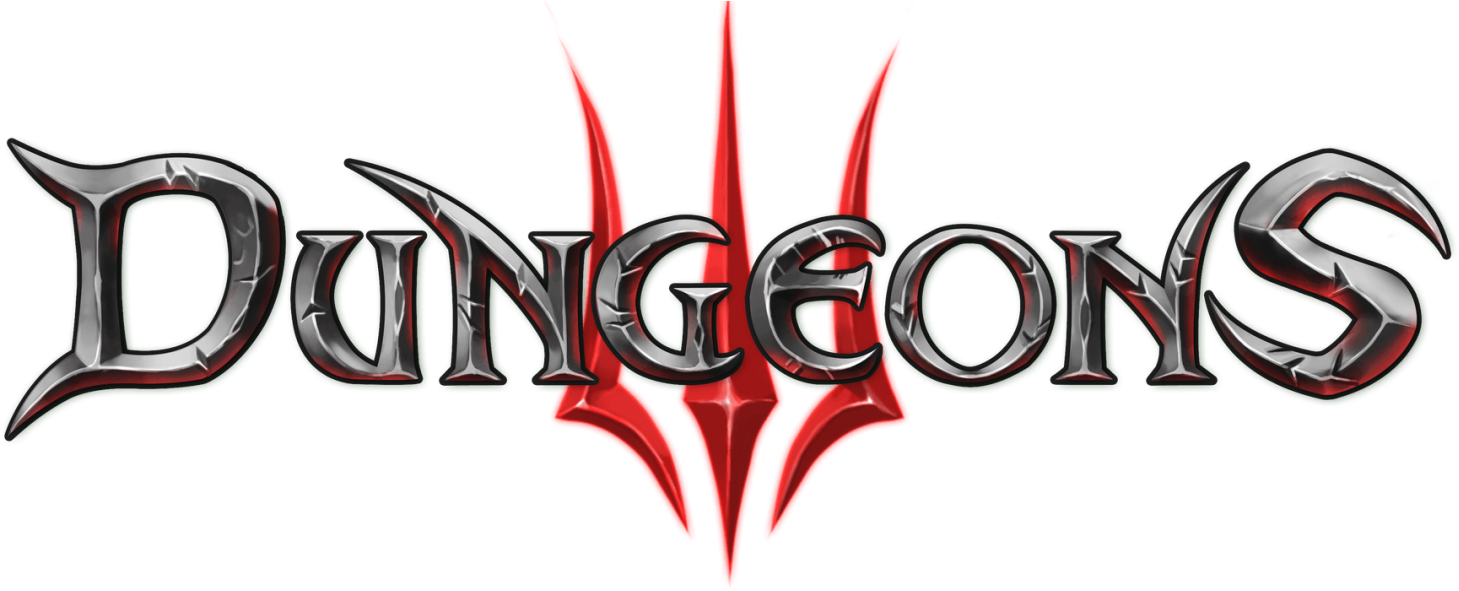 Dungeons 3 Announced - Dungeons 3 Logo (1620x600), Png Download