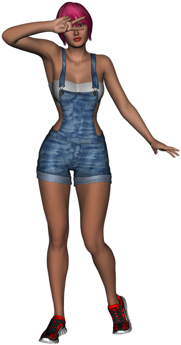 Pretty Girl Png - Png Nature Photo Girl (450x720), Png Download
