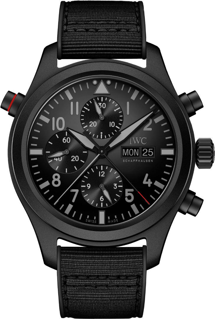 Big Pilot's Watch Top Gun Ceratanium - Iwc Top Gun 2019 (831x1302), Png Download