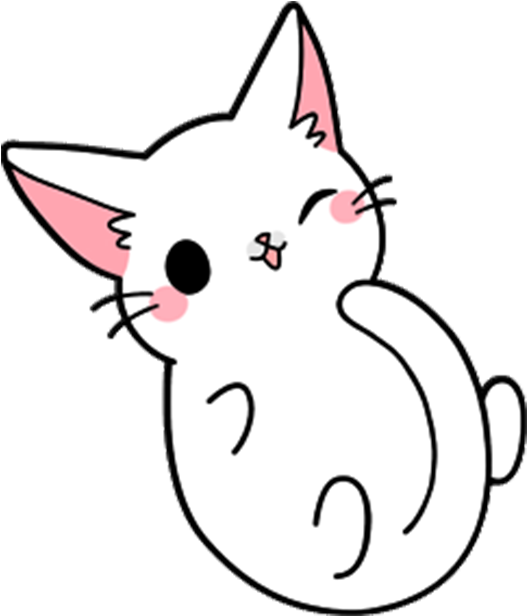 Cat Yawns (750x750), Png Download