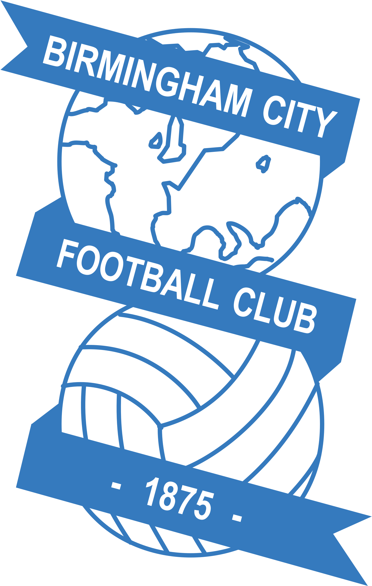 Birmingham City Fc Logo Png Transparent - Birmingham City F.c. (2400x2400), Png Download