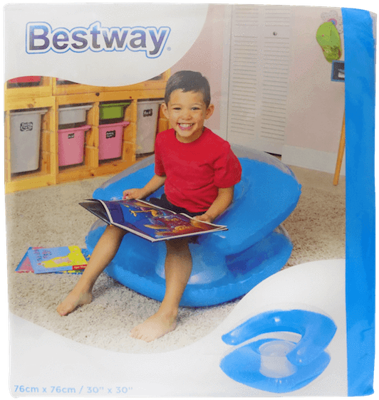 Kids Chair Floats - Bestway (595x623), Png Download