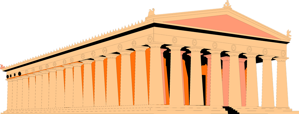Clip Free Library Parthenon Free Stock Photo Of The - Ancient Greece Transparent Background (958x367), Png Download