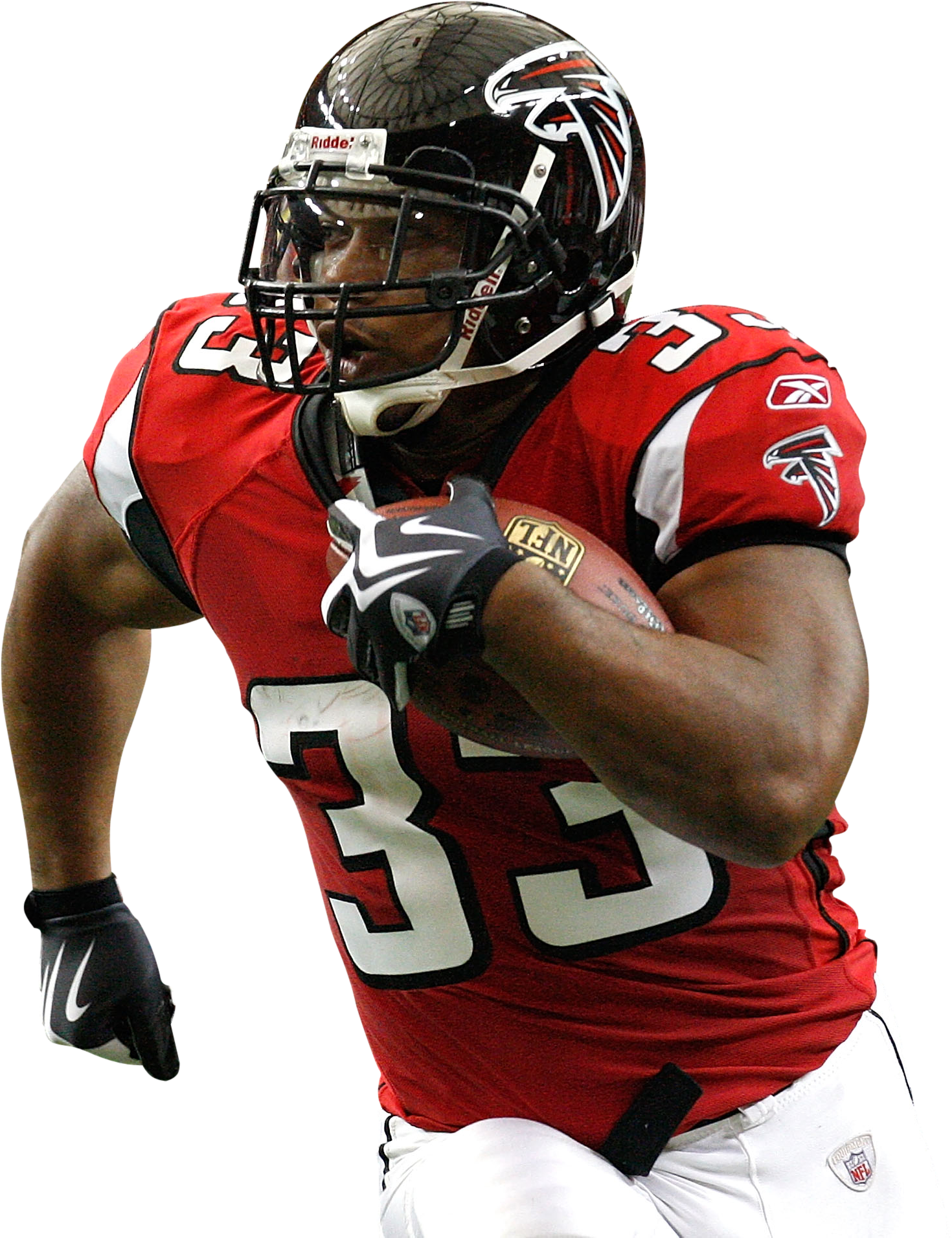 Alumni - Atlanta Falcons - - Michael Turner Falcons (1470x1912), Png Download