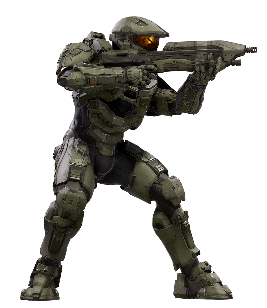 Halo 5 Master Chief Armor Guardians - Halo 5 Master Chief Render (936x1080), Png Download