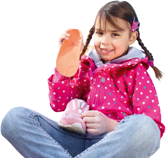 For Happy Children's Feet - Sitting (585x558), Png Download