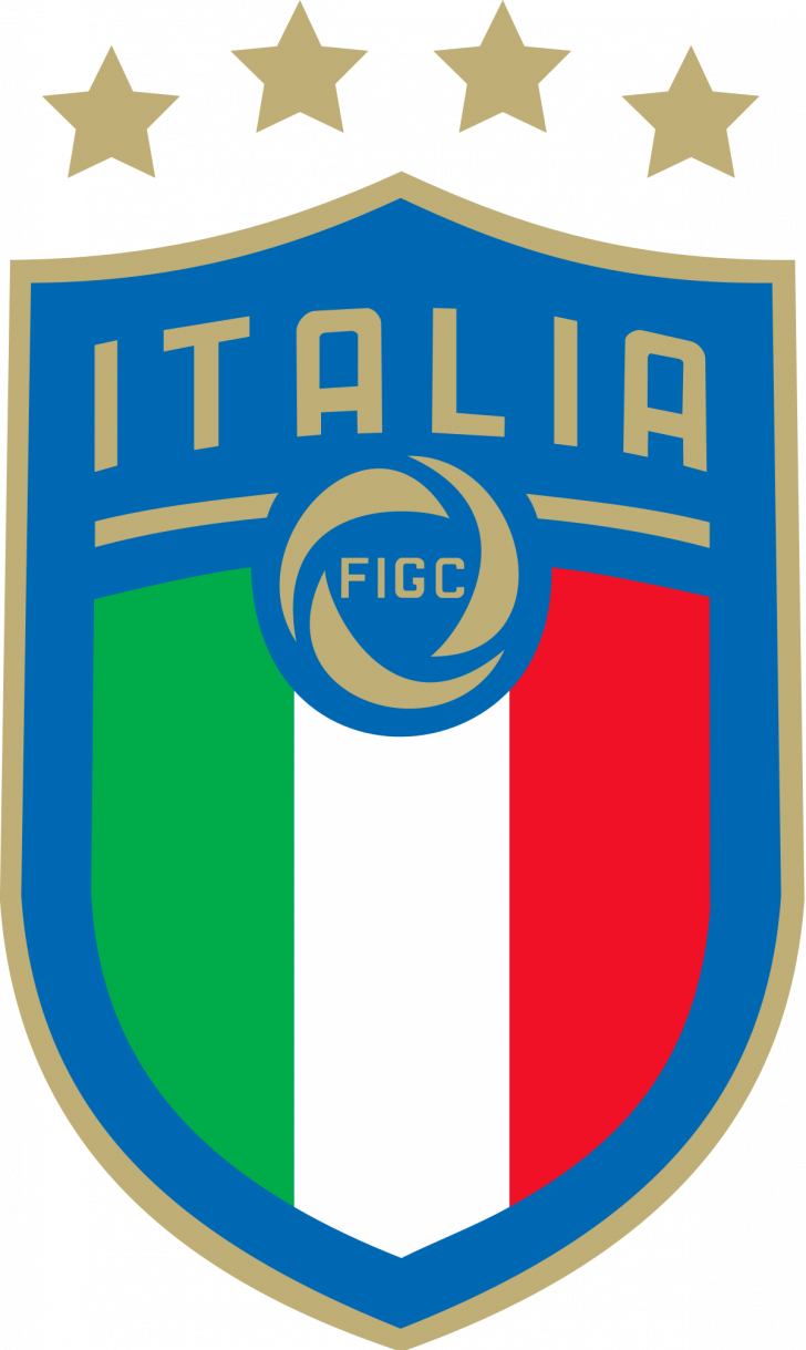 Pictures Of Football Logos - Italy National Football Team Logo (728x1219), Png Download